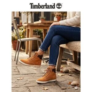 Timberland Women's Dausette Sneaker Boot - Wheat Nubuck